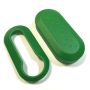 Capa Verde Para Caixa Fiat Flip 3 Botões