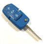Caixa Azul Para Comando Volkswagen Flip 3 Botões