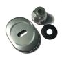 Kit limitador de abertura Dierre new creta, argento, ZKL000024