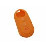 Capa silicone Fiat, flip três botões, laranja