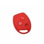 Capa silicone Ford, três botões, vermelho