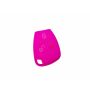 Capa silicone Mercedes, três botões, Smartkey (antiga), rosa