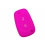 Capa silicone Renault, dois botões, rosa