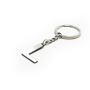 Porta-Chave metálico letra L