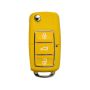 Comando KD 3 Botões tipo VW Amarelo