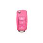 Comando KD 3 Botoes Tipo VW Rosa