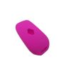 Capa silicone Renault, três botões, rosa