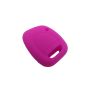 Capa silicone Renault, um botão, rosa