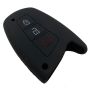 Capa silicone Hyundai, três botões de proximidade, negro