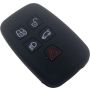 Capa silicone Land Rover, cinco botões, de proximidade, negro
