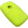 Capa silicone Volkswagen, três botões, amarela