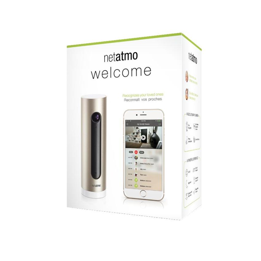 Câmara de vigilância Netatmo para interior