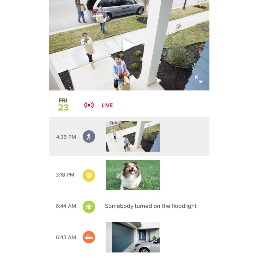Câmara exterior inteligente Netatmo