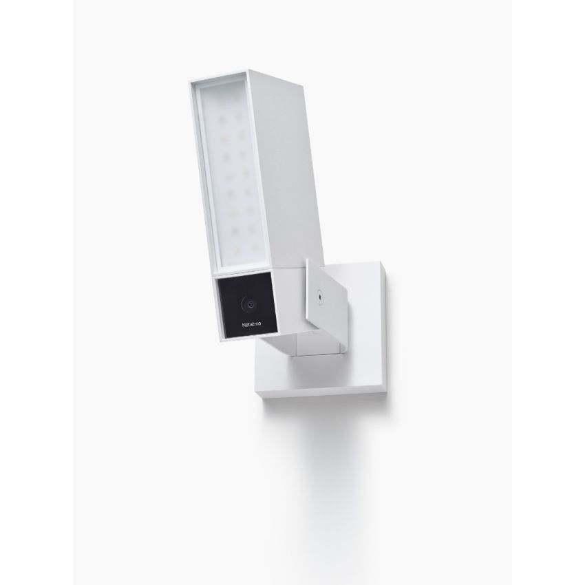 Câmara exterior inteligente Netatmo, com sirene, branco