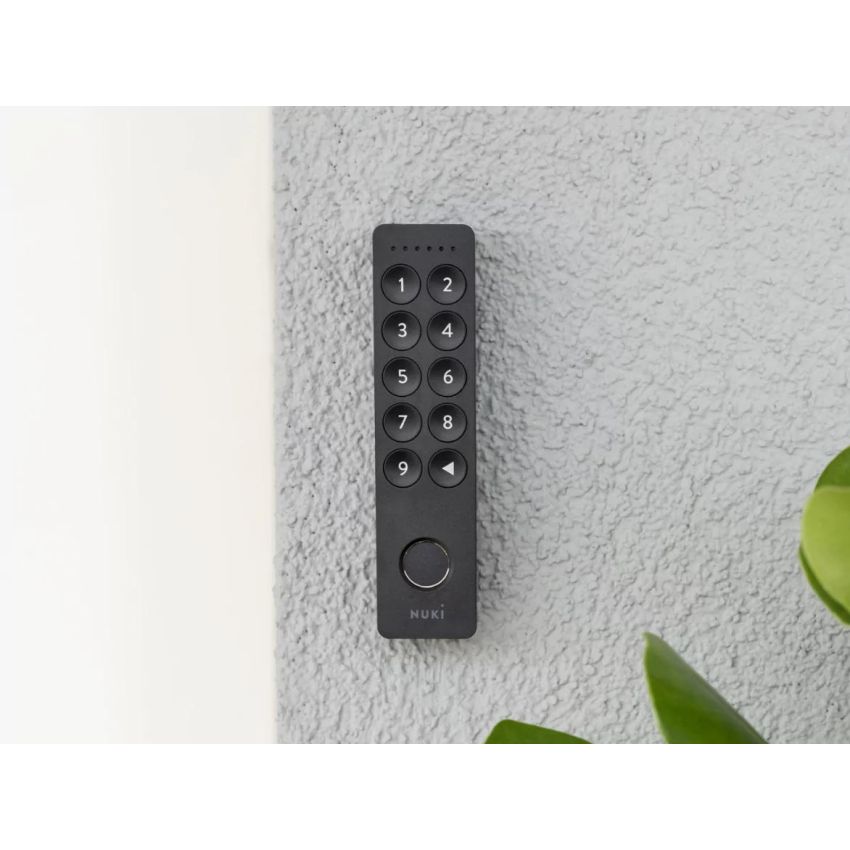 Teclado Nuki 2.0 com impressão digital