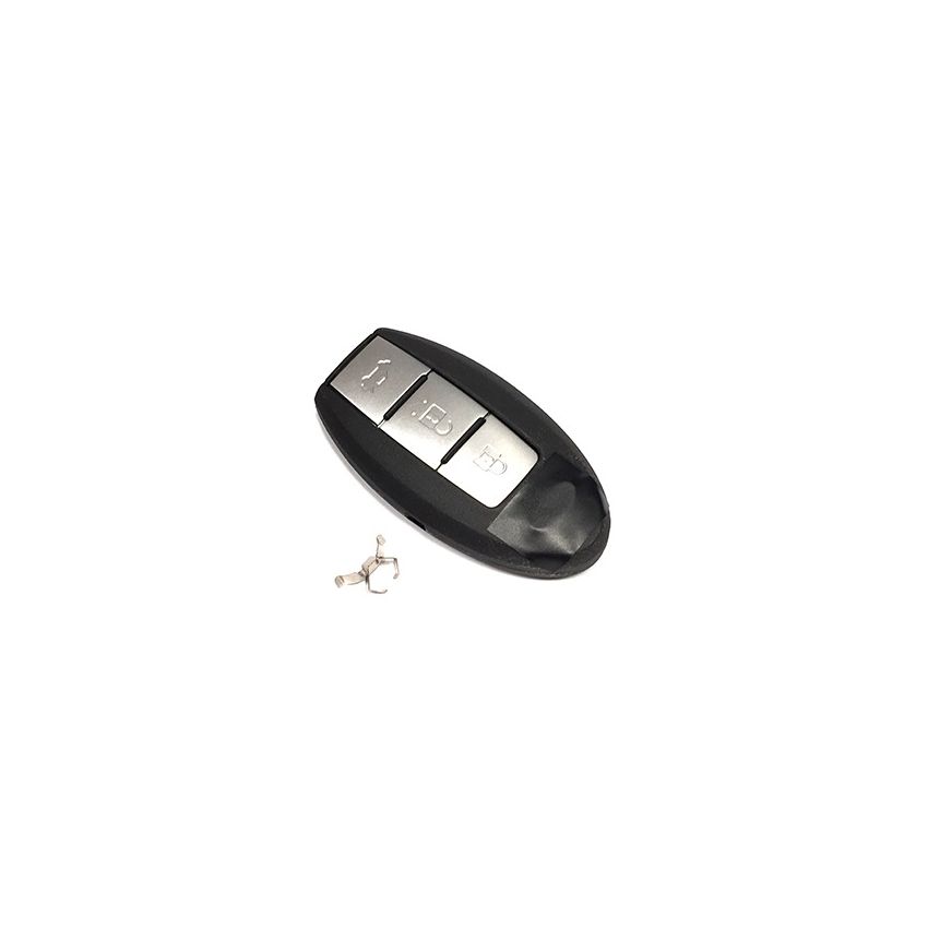 Caixa Para Comando Nissan Keyless Slot 3 Botões