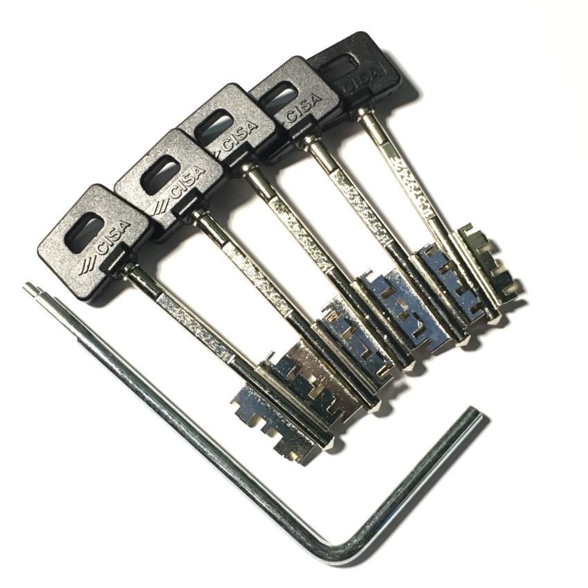 Segredo Cisa Cambio Facil  06520.51.1 ( 5 chaves )