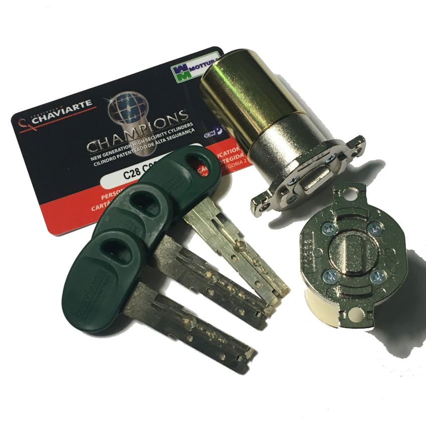 Cilindro Mottura Champions  F28D5336F1 para portas Fichet