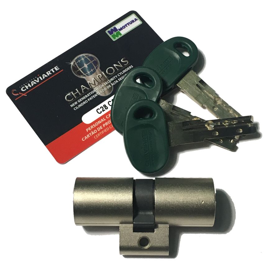 Cilindro Mottura Champions S28D313101 perfil Suiço