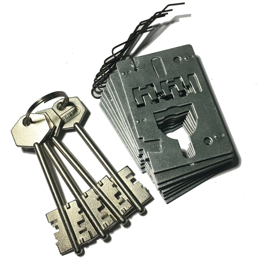 Segredo Potent de gorges para porta blindada 1827D ( chave 5PT12)