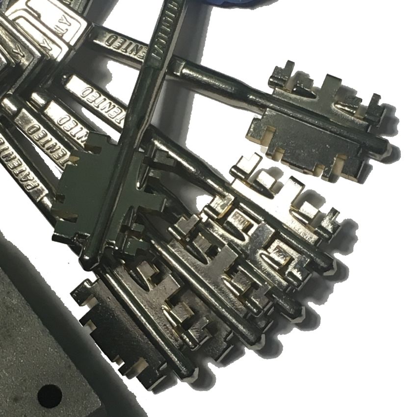 Segredo Securemme para fechadura 2500 de palhetão Anti-gazua Direito