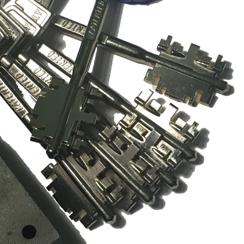 Segredo Securemme para fechadura 2500 de palhetão Anti-gazua Esquerdo