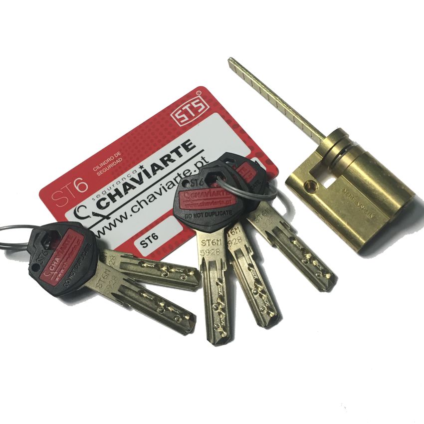Cilindro ST6 Chaviarte ST6EURGL (europeu com barra regulável)