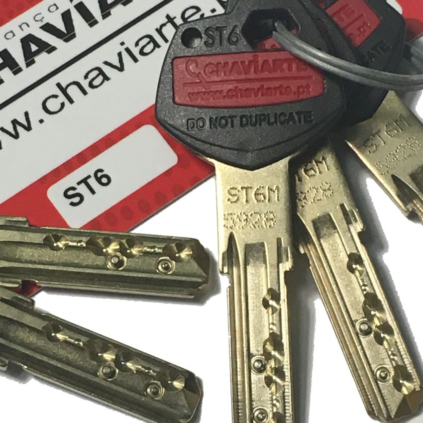 Cilindro ST6 Chaviarte ST6EURGL (europeu com barra regulável)