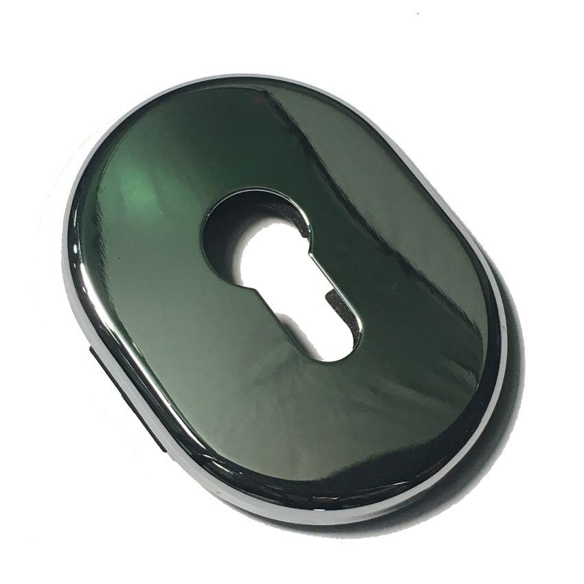 Espelho oval AF interior, cromado brilhante