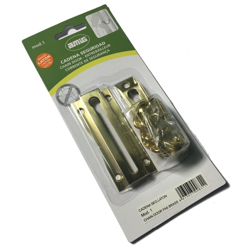 Corrente Amig de latão, modelo 1, 0831