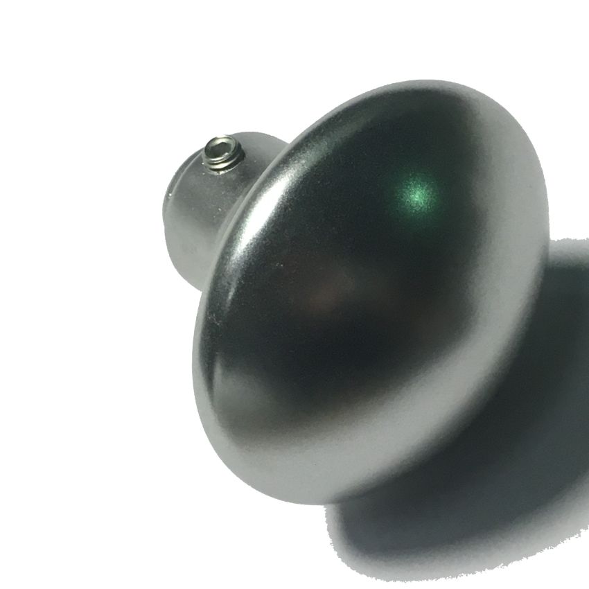 Puxador redondo Dierre Giugiaro PM000003, fixo, cromado