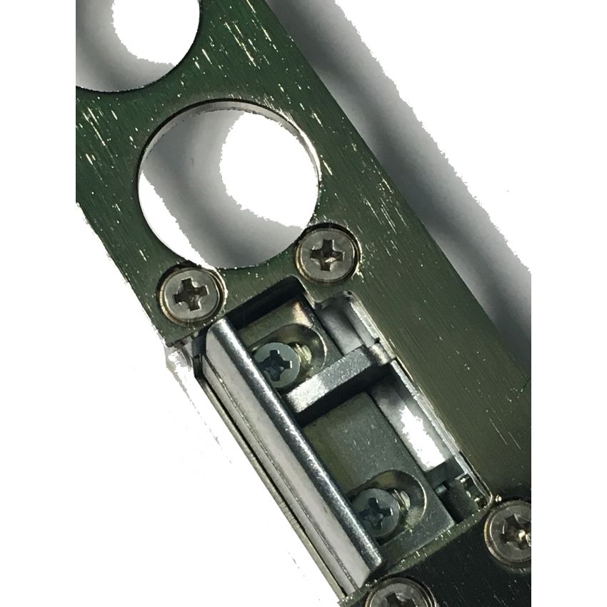 Trinco eléctrico Mottura para fechadura de embutir 85371/28, 4 pernos esquerda, 94077S028N