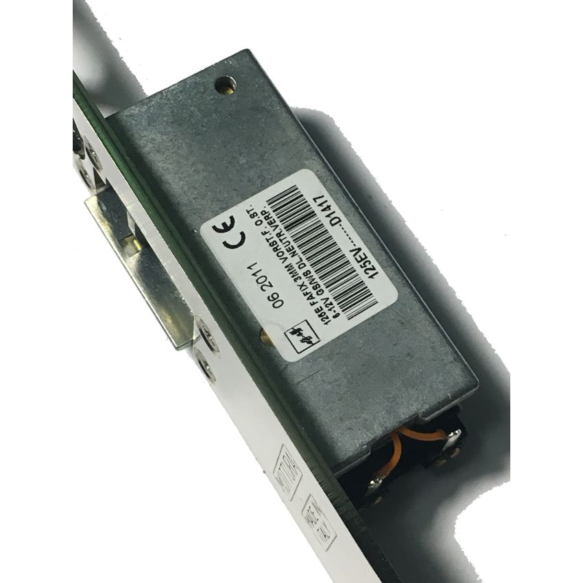 Trinco eléctrico Mottura para fechadura de embutir 85371/28, 4 pernos esquerda, 94077S028N