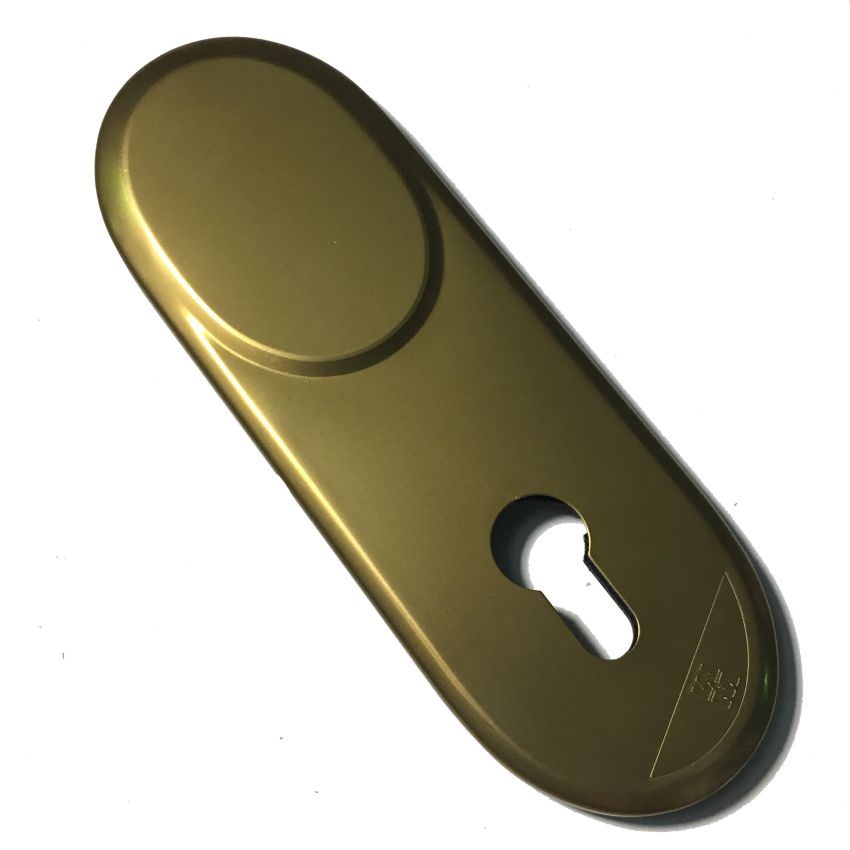 Espelho comprido Mottura interior com entrada para chave, em bronze