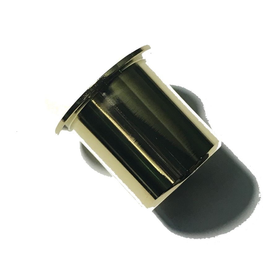 Escudo de segurança Mottura para cilindro Fichet, dourado, 41 mm