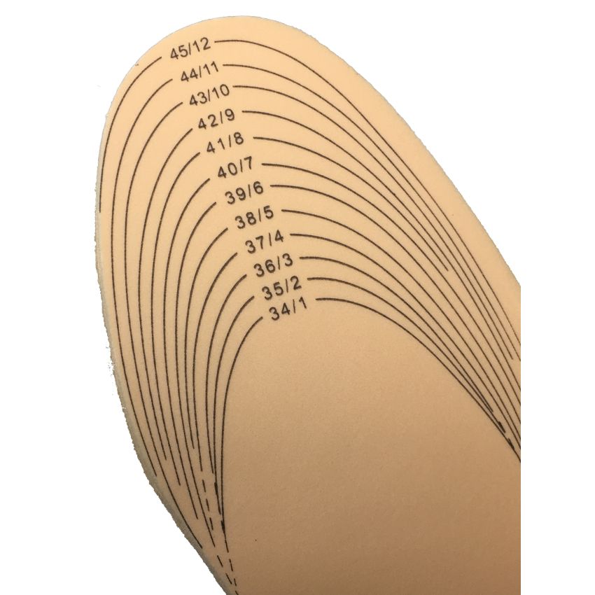 Palmilha Chaviarte Felpo com latex  Recortáveis