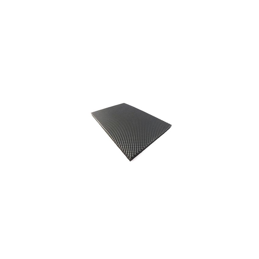 Placa microporosso Rombos 53cm X 90cm E=6mm Preto