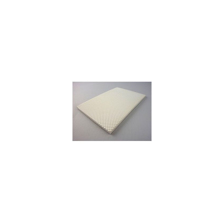 Placa microporosso Rombos 53cm X 90cm E=9mm Branco