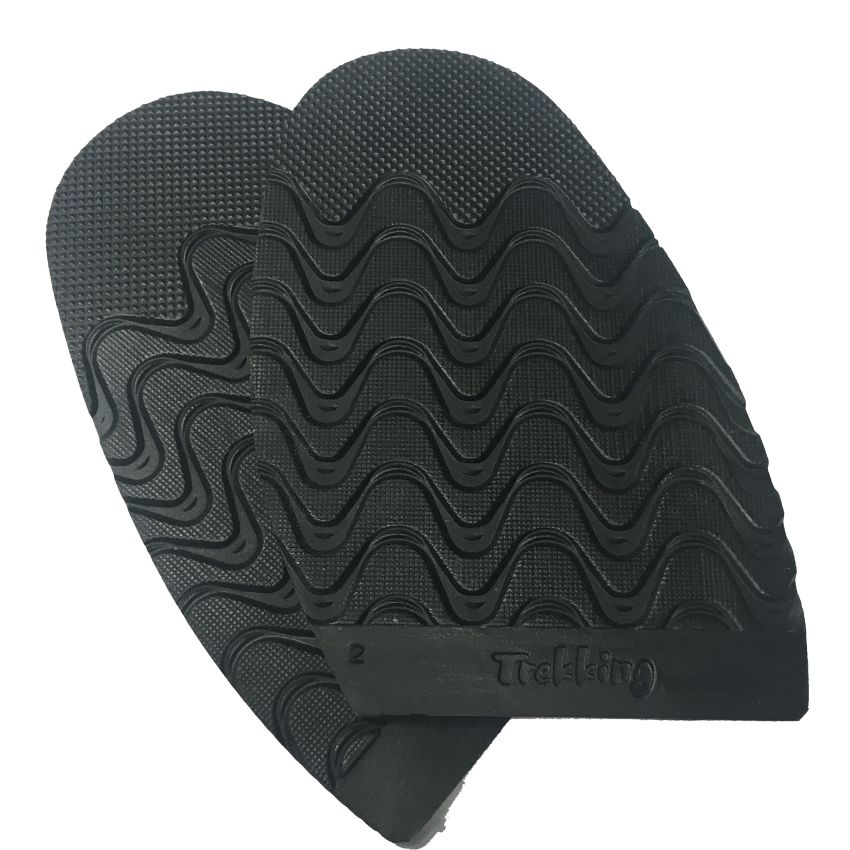 Meias solas Trekking 3.5mm Preto