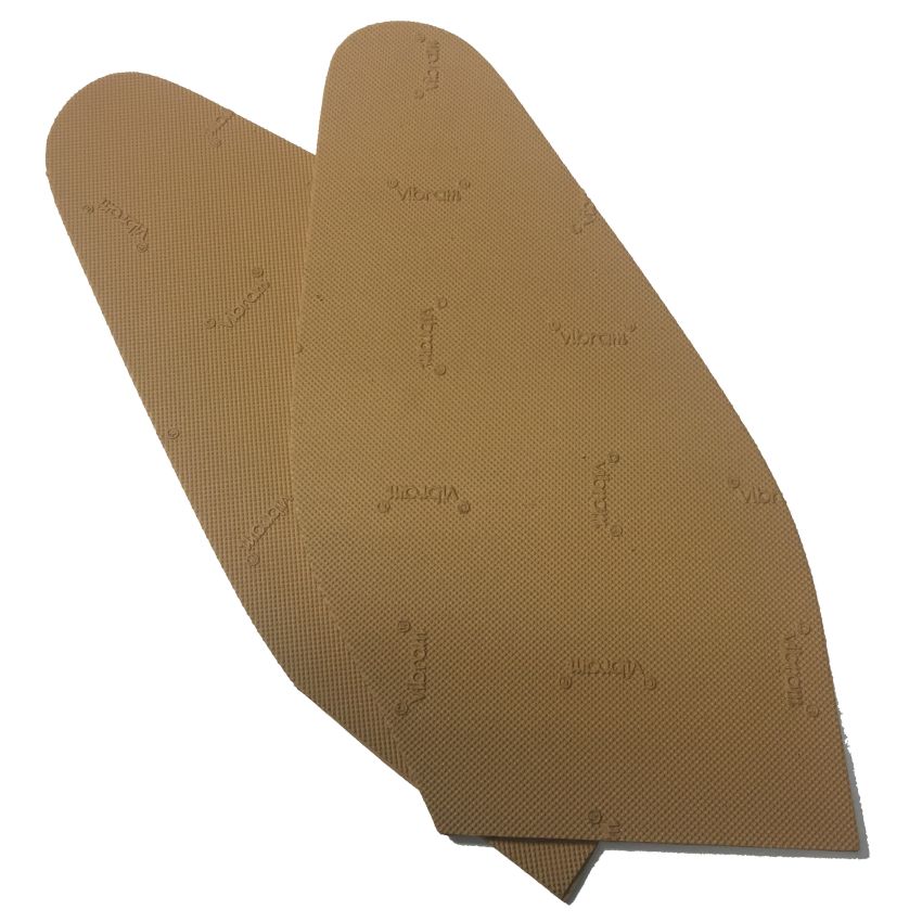 Meias solas Vibram Alpes Ponta fina Bege