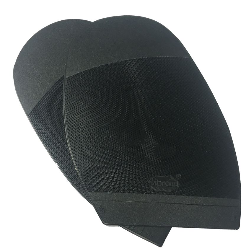 Meias solas Vibram Ariel Médio Nº010 Preto