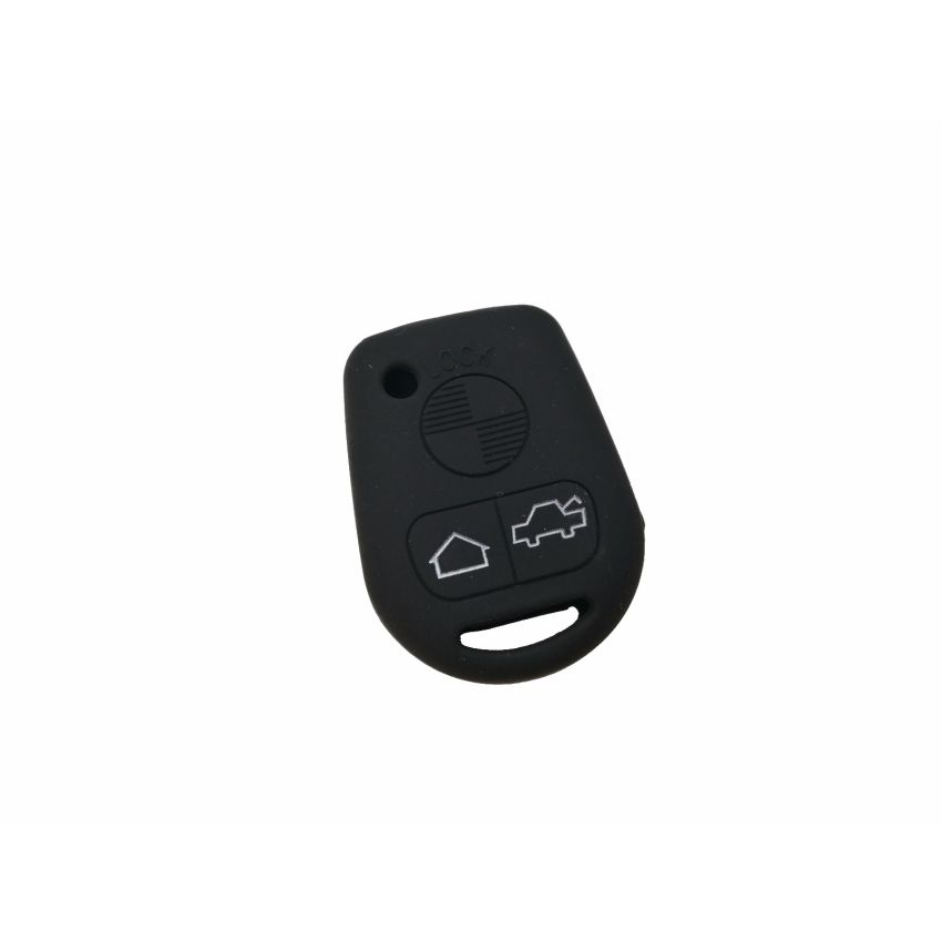 Capa silicone BMW, três botões, negro