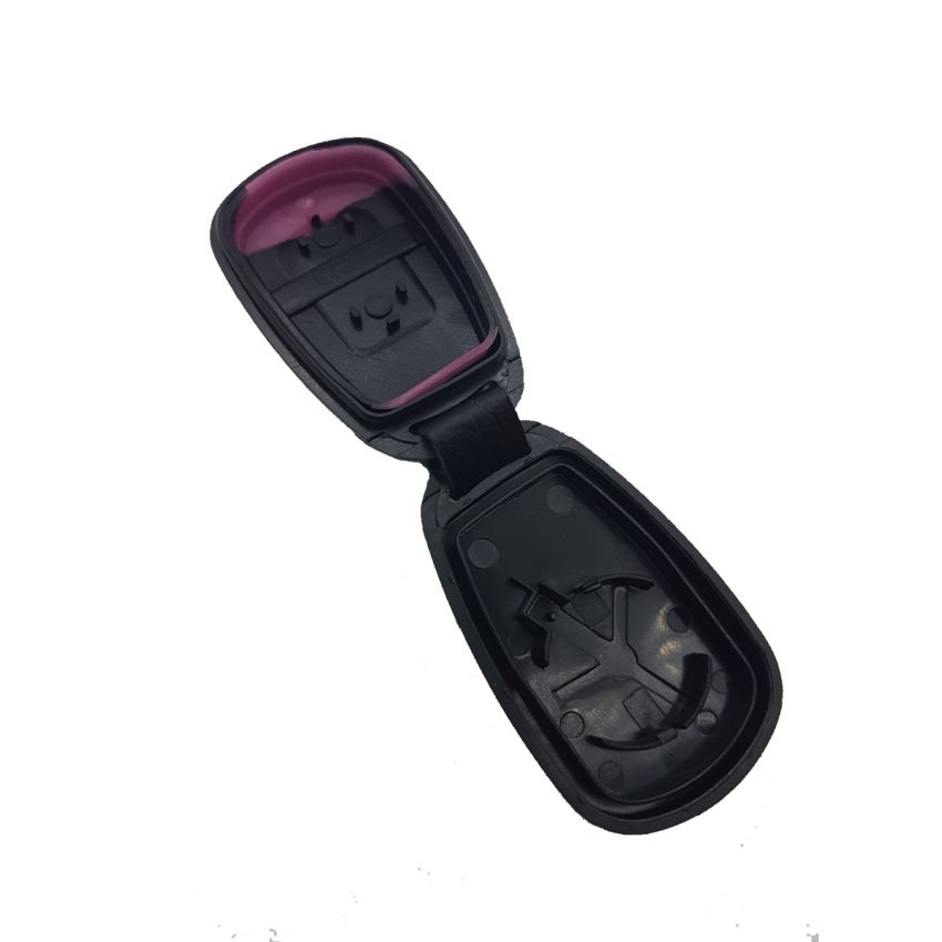 Caixa Para Comando Hyundai 3 Botões Pilha Na Placa