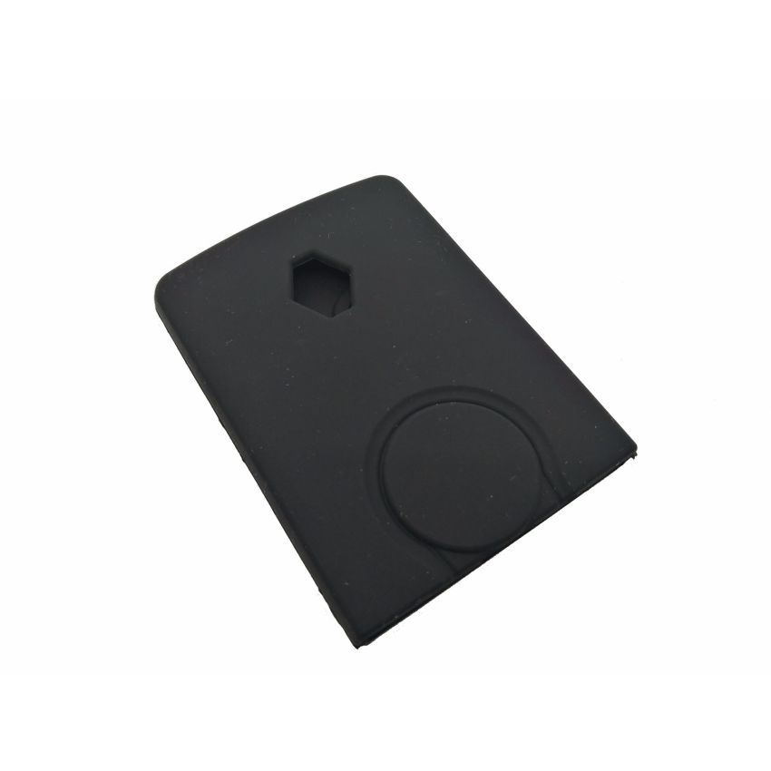 Capa silicone Renault, quatro botões, negra