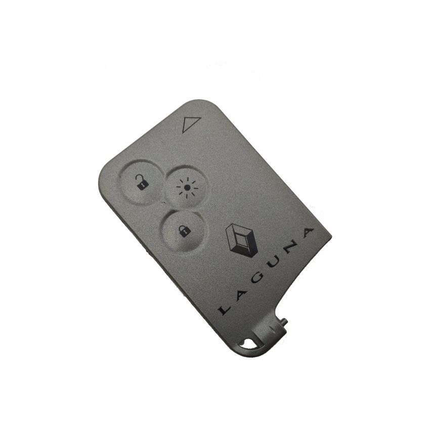 Caixa Para Comando Cartão Renault Keyless 3 Botões Com Sítio Para Transponder