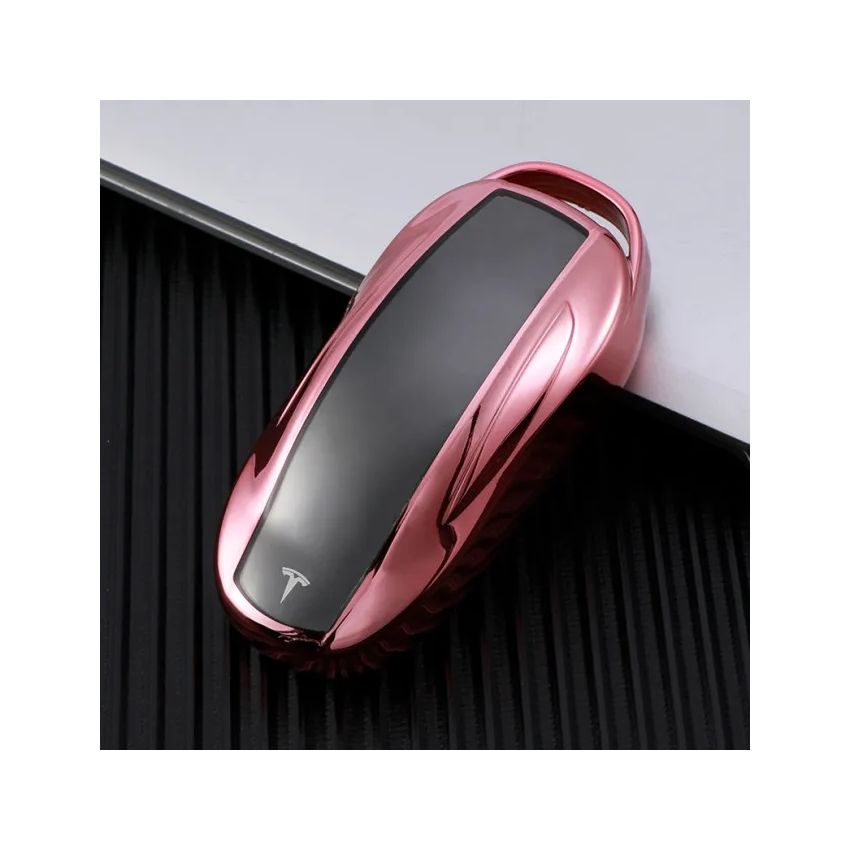 Capa TPU Tesla Três Botões Nº01