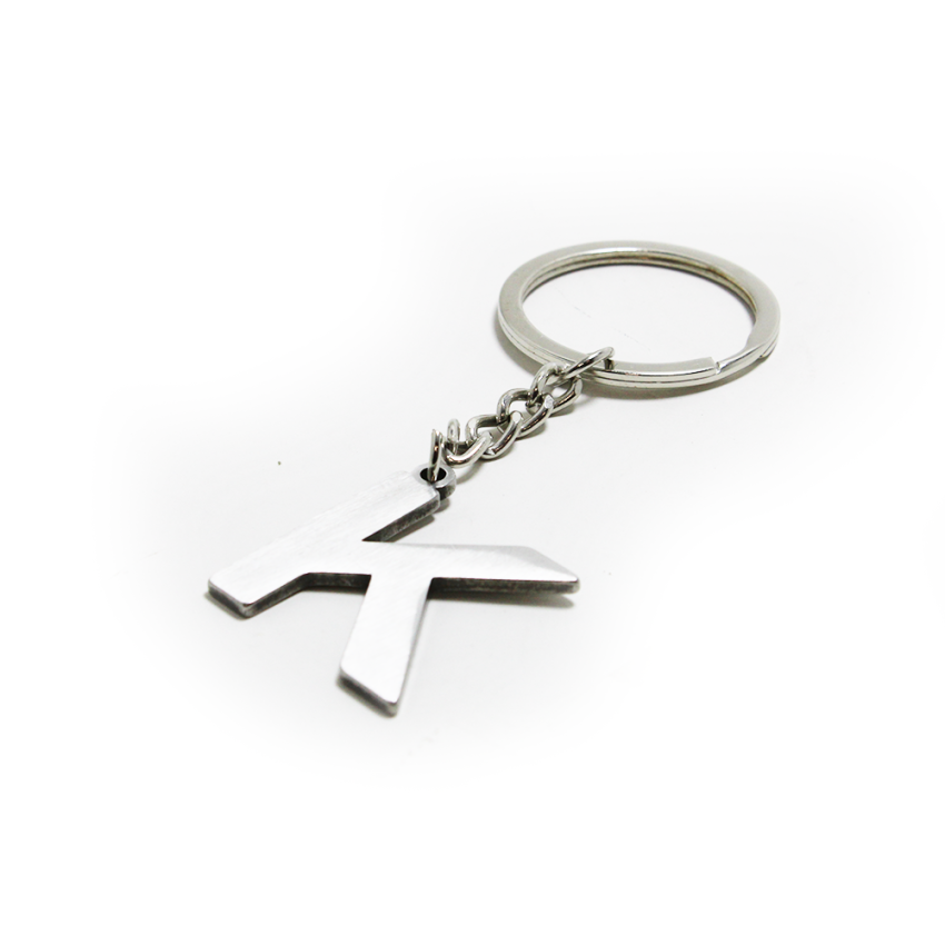 Porta-Chave metálico letra K
