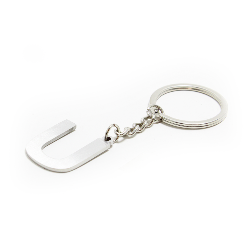 Porta-Chave metálico letra U