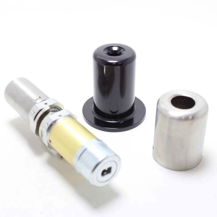 Cilindro Fichet F3D Invicta, cromado + Conjunto de