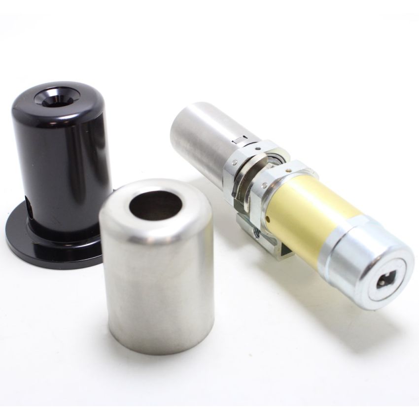 Cilindro Fichet F3D Invicta, cromado + Conjunto de